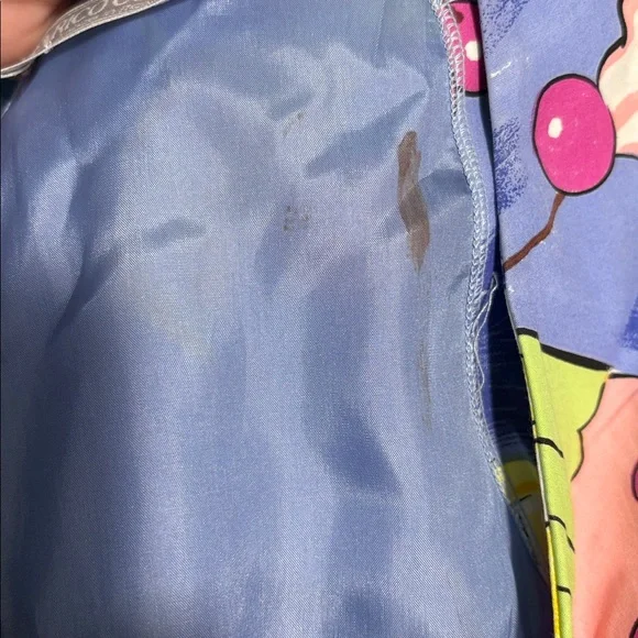 Enrico Coveri Vintage Cake/Dessert Print Dress SZ 4? VGUC - Picture 8 of 8